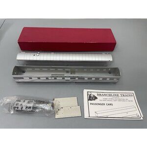 Vintage Branchline Ho Seaboard Diner Train Passenger Car Kit Silver 14910-3 USA